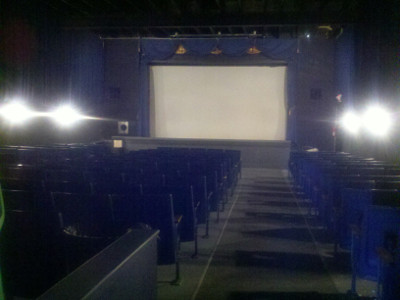 Inside of the Andover Showplace Theater