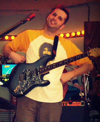 On Stage at the Roundhouse Put In Bay, Ohio